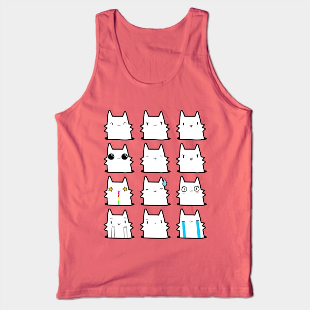 Kitteh the Kitten Tank Top by timbo